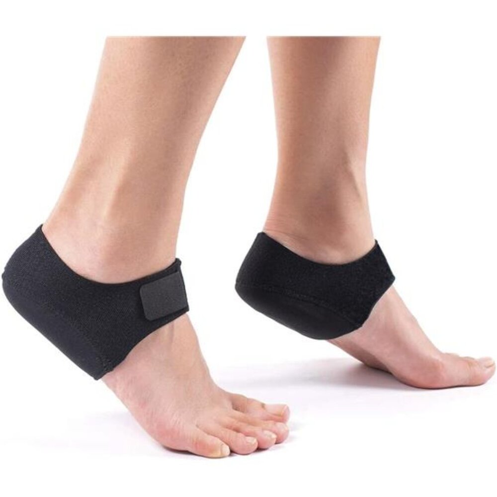 Plantar Fasciitis Heel Cups for Heel Pain 【Updated Version】 Heel Protectors